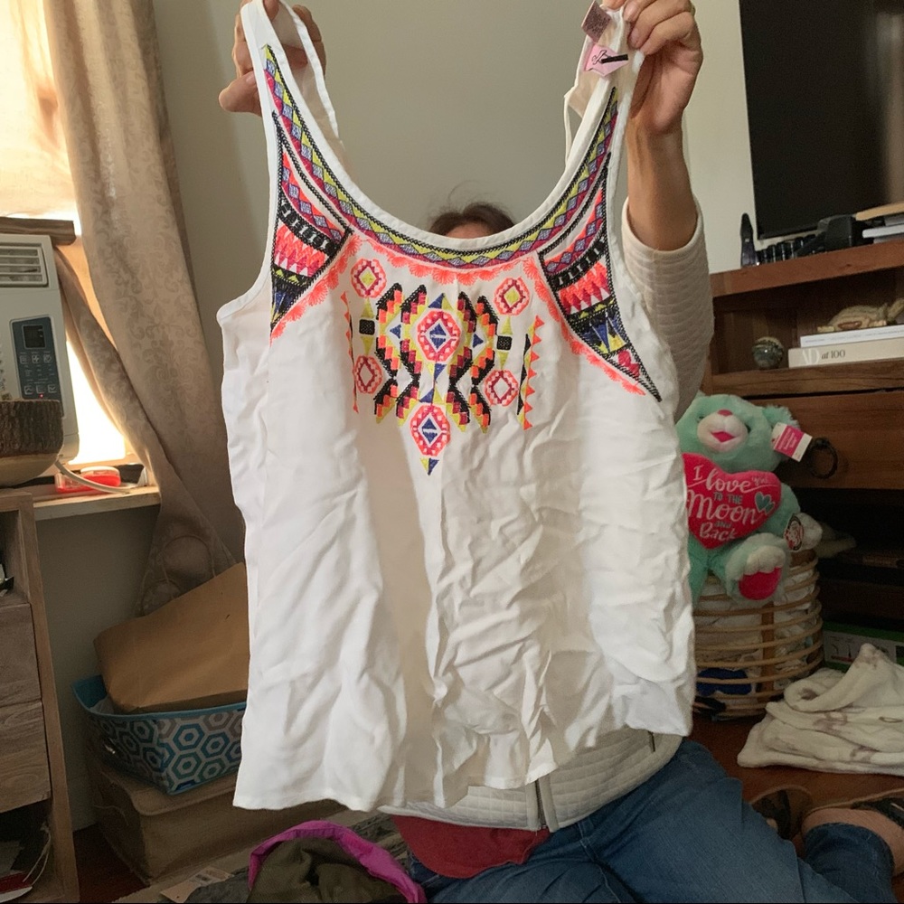 Hand stitched shirt